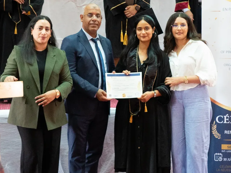Remise des diplômes à LTS Academy